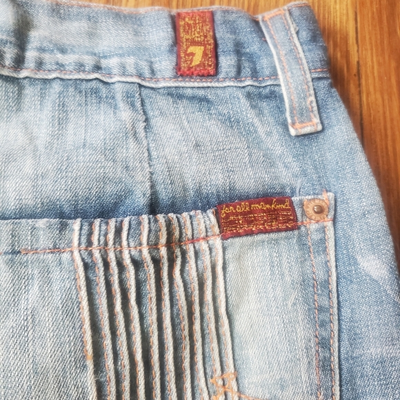 Seven for all mankind denim jean skirt - Picture 3 of 6